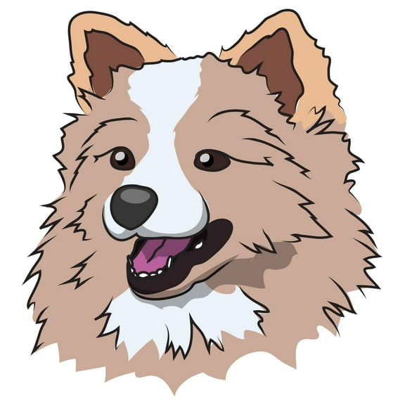 Pomchi Decal | Indoor/Outdoor | Dog Lover Super Cute Sticker for SUV Windows, Dorm Rooms, Bedroom, Offices | SignMission personalized gift | 36"