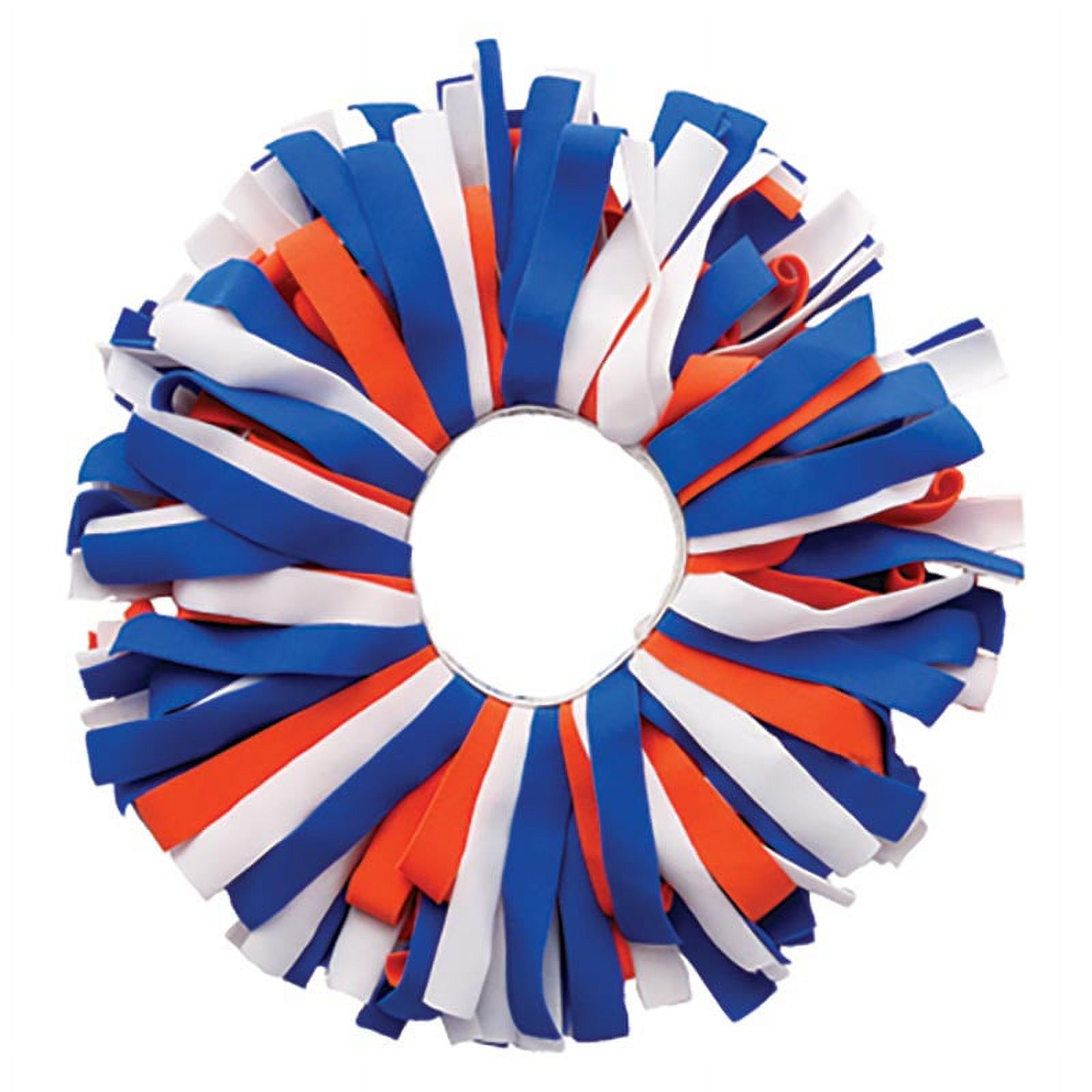 Pomchies PomID Brightly Colored Luggage ID Tag pompom, Fanta/Royal