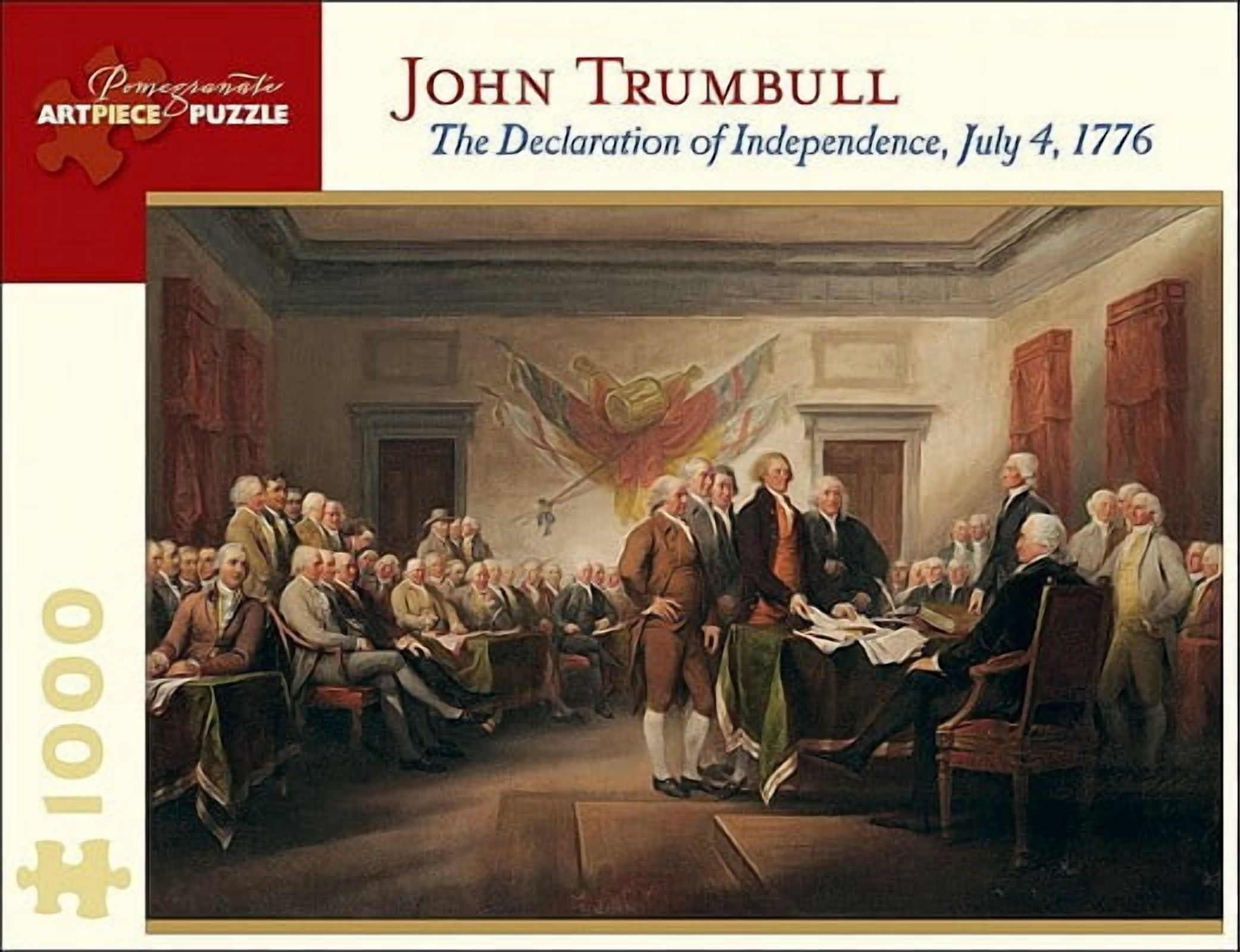 Pomegranate Artpiece Puzzle: John Trumbull: The Declaration of Independence, July 4, 1776 1000 Piece Jigsaw Puzzle (Other)
