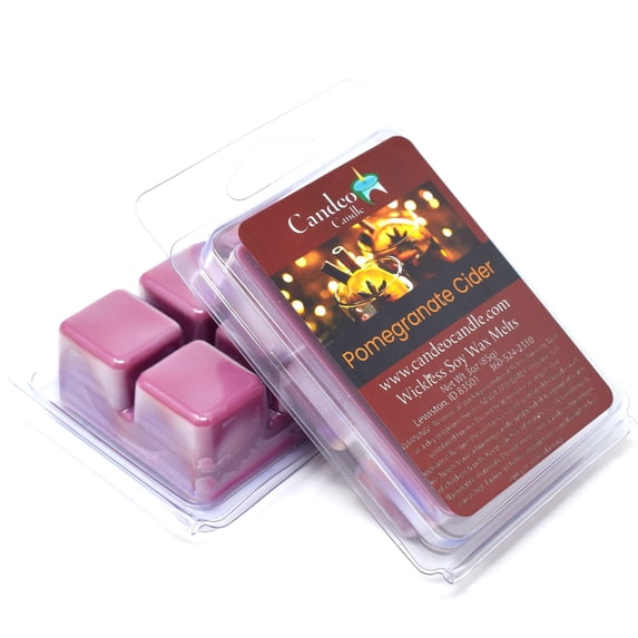 Pomegranate Cider, Soy Melt Cubes, 2-Pack