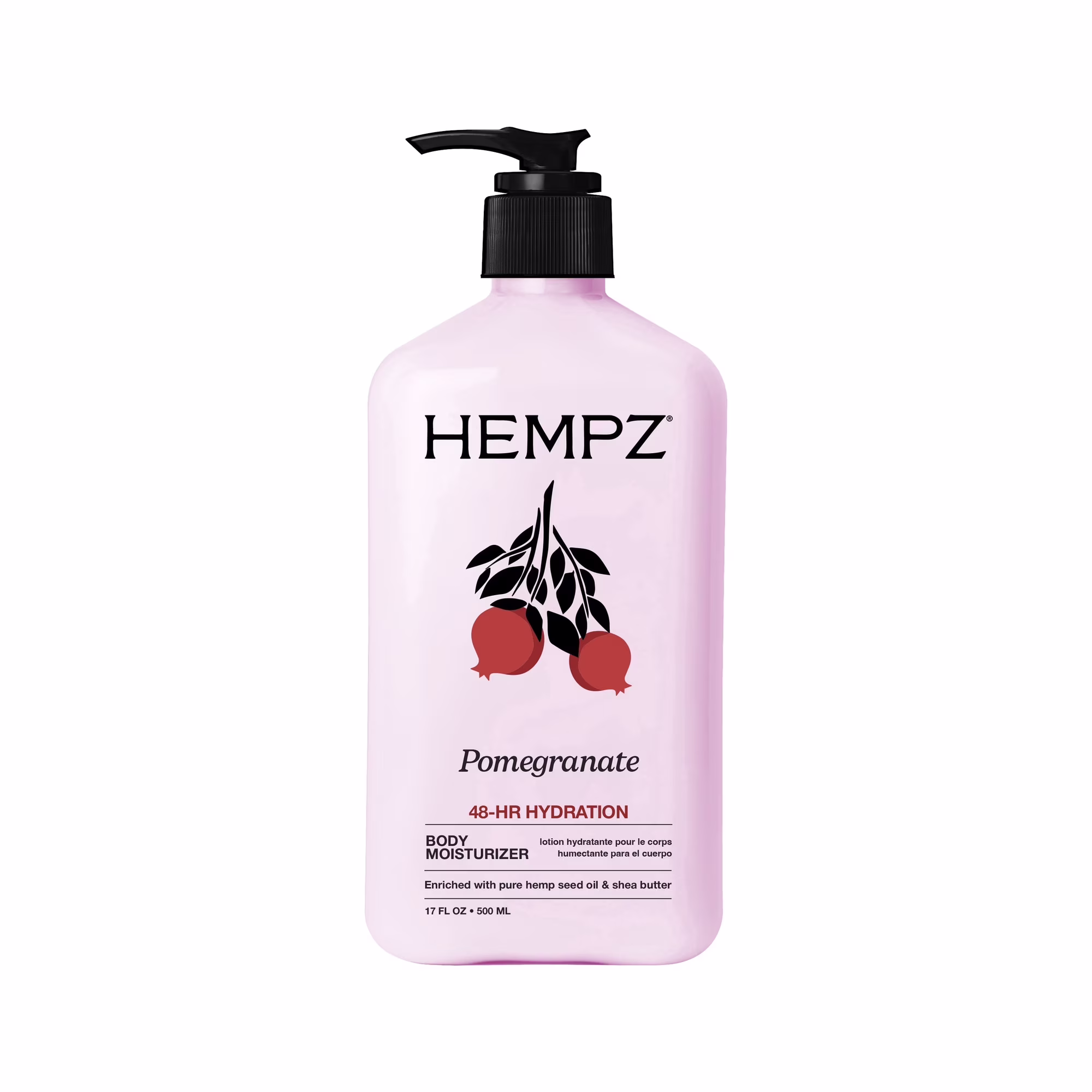 Hempz Pomegranate Herbal Moisturizer -17 oz.