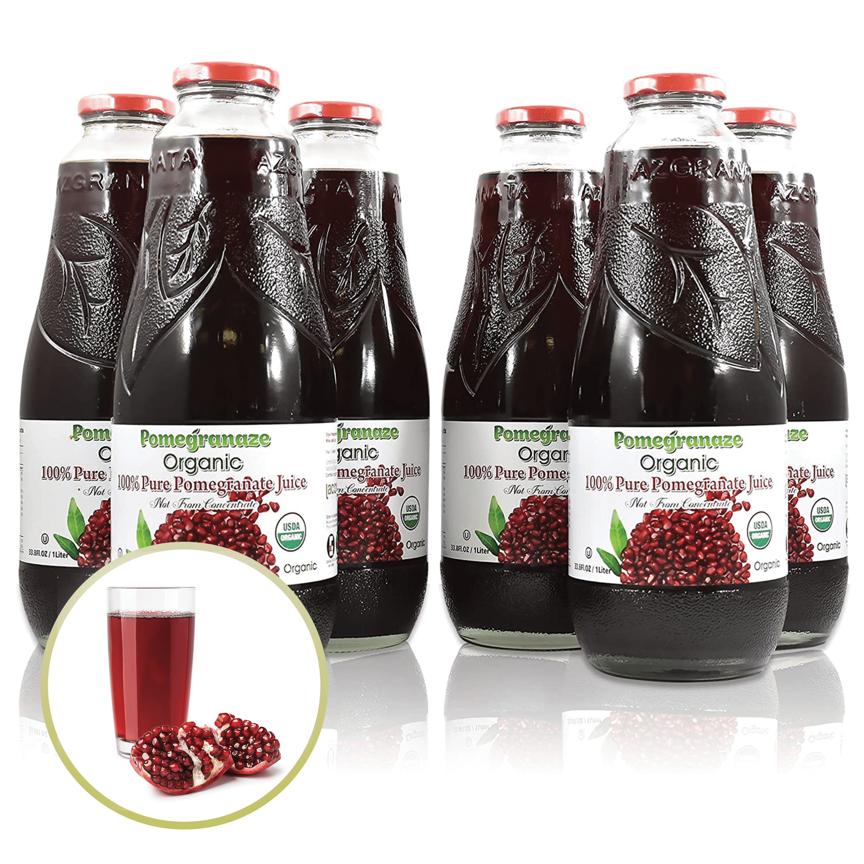 BJORG - Organic Pure Pomegranate Juice - 500ml