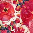 thumbnail image 1 of "Pomegranate" Painting Print on Wrapped Canvas, 1 of 5