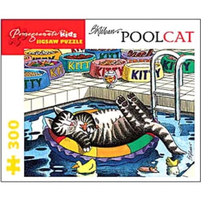 Pomegranate Pool Cat Puzzle