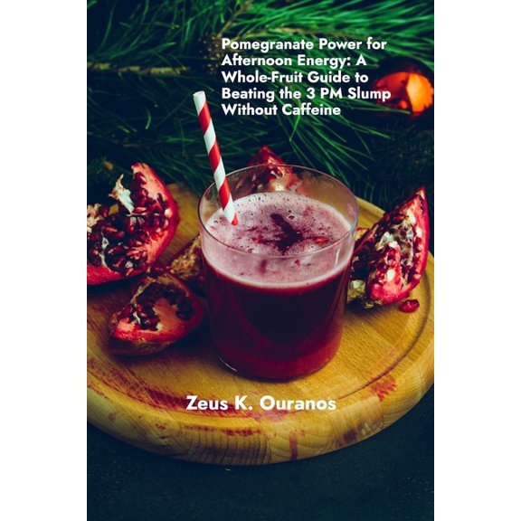 Pomegranate Power for Afternoon Energy: A Whole-Fruit Guide to Beating the 3 PM Slump Without Caffeine, (Paperback)