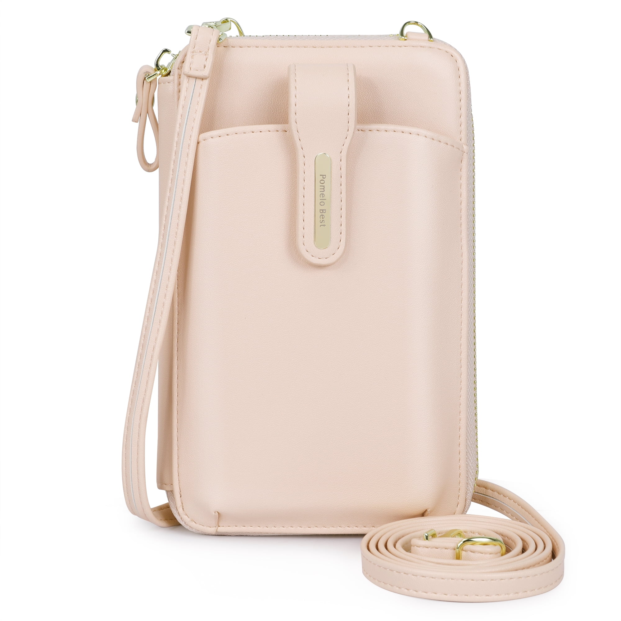 Pomelo Best Crossbody Cell Phone Purse for Women with Magnetic Phone Pocket and Card Slots