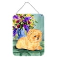 thumbnail image 1 of Pomeranian Aluminium Metal Wall or Door Hanging Prints, 1 of 2