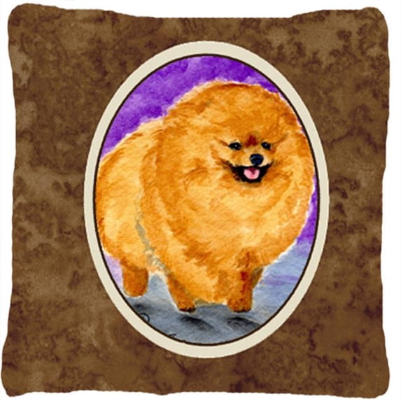 Pomeranian Decorative Fabric Pillow