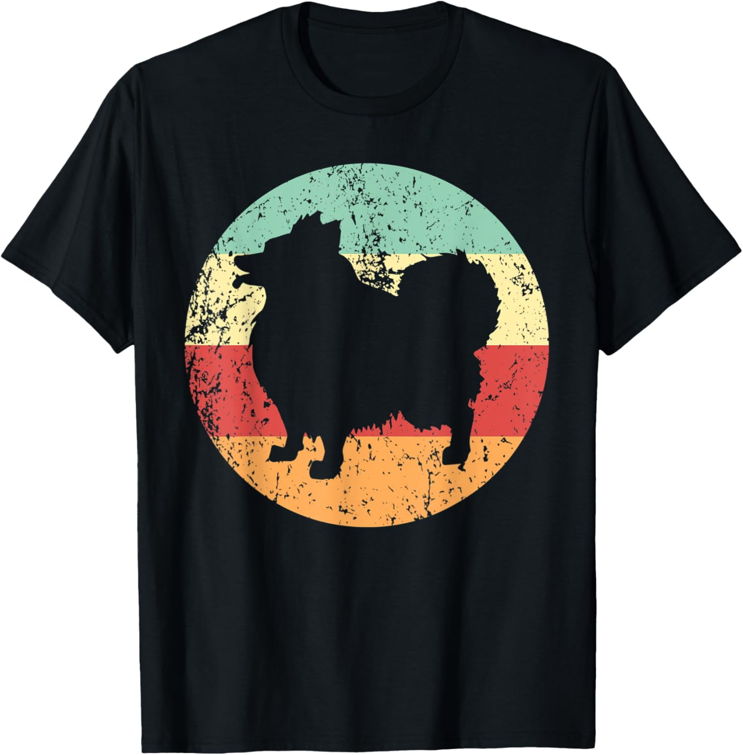 Pomeranian Vintage Radio T-Shirt