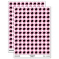 thumbnail image 1 of Pomeranian Dog Solid 200+ Round Stickers - Light Pink - Matte Finish - 0.50" Size, 1 of 3
