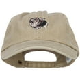 thumbnail image 1 of Pomeranian Embroidered Washed Cotton Twill Cap - Khaki OSFM, 1 of 5