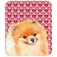 thumbnail image 1 of Pomeranian Hearts Love And Valentines Day Mouse Pad, Hot Pad or Trivet, 1 of 1