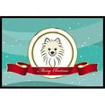thumbnail image 1 of Pomeranian Merry Christmas Door Mat, 1 of 4