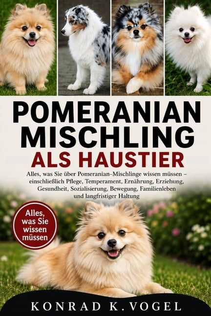 Pomeranian-Mischling ALS Haustier: Alles, was Sie Ã¼ber Pomeranian-Mischlinge wissen mÃ¼ssen - einschlieÃlich Pflege, Temp, (Paperback)