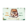 thumbnail image 1 of Pomeranian Mother Book Lover Living That Dog Mom Life Happy Mother's Day Doormat Pom Dog Lover Gifts Indoor Outdoor Welcome Mat - 03004, 1 of 5
