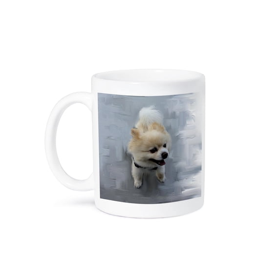 3dRose, pomeranian puppy, 11oz Mug