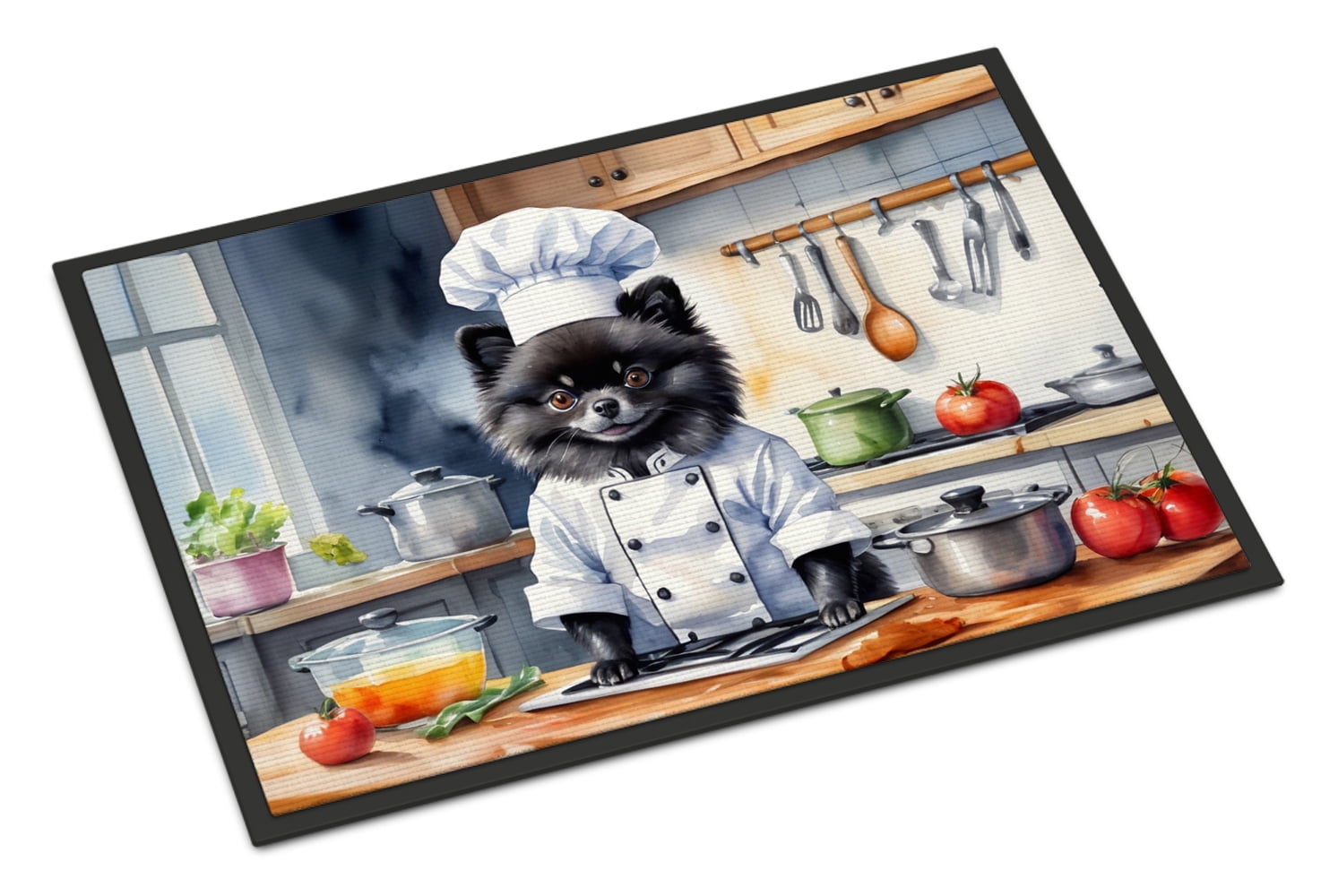 Pomeranian The Chef Doormat