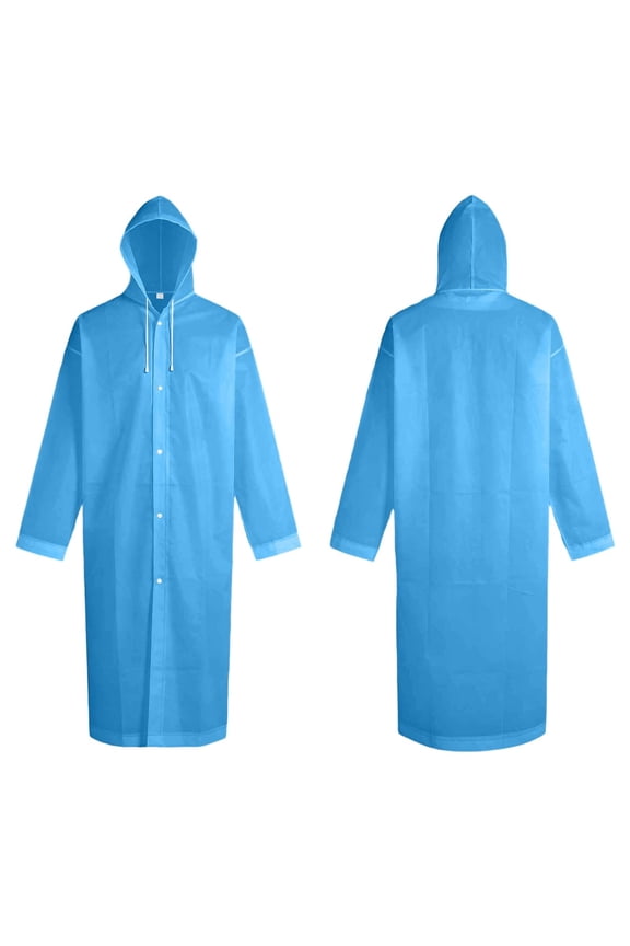 Rain Pomkkxi Disposable Rain Pomkkxi Unisex Reusable Transparent Raincoat PEVA Portable Rain Cape Breathable Rain Jacket For Travel Hiking Cycling & Campi