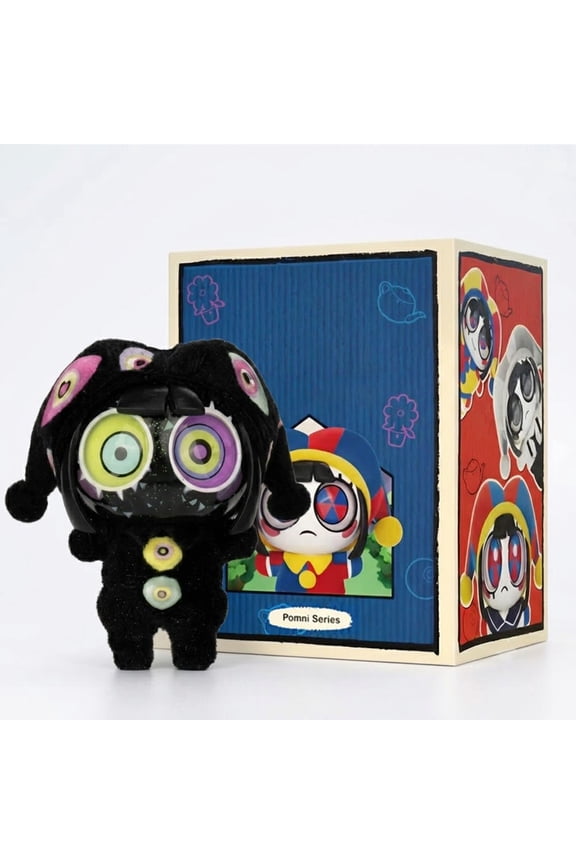 Pomni Animiniz Pendantz Blind Box – The Amazing Digital Circus Super Rare Abstracted Series Plush Keychain, Mystery Bag Charm for Backpack Purse