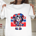 thumbnail image 1 of Pomni Digital Circus Premium Extended Sizes Unisex T-Shirt, up to size 3XL., 1 of 2