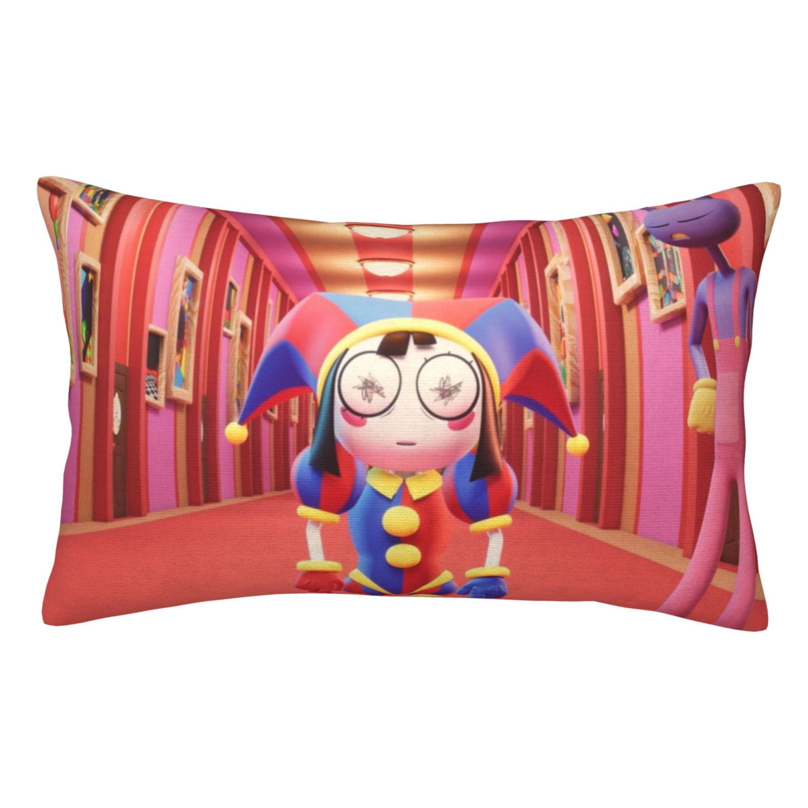 Pomni Jax The Amazing Digital Circus Pillowcase Cushion Pillow Covers