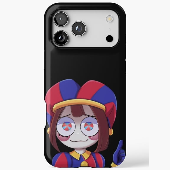 Pomni The Amazing Digital Circus Art Compatible Phone Case for iPhone 11 12 13 14 15 16 17 Pro Max