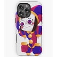 thumbnail image 1 of Pomni The Amazing Digital Circus Fan Phone Case for iPhone 16 15 14 13 12 11 Pro Max - Protective Phone M97, 1 of 2
