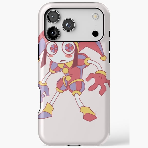 Pomni The Amazing Digital Circus Jester Compatible Phone Case for iPhone 11 12 13 14 15 16 17 Pro Max