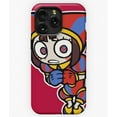 thumbnail image 1 of Pomni The Clown Kawaii Girl The Amazing Digital A12388&nbsp;Phone Case for iPhone 11 to 17 Pro Max, 1 of 2