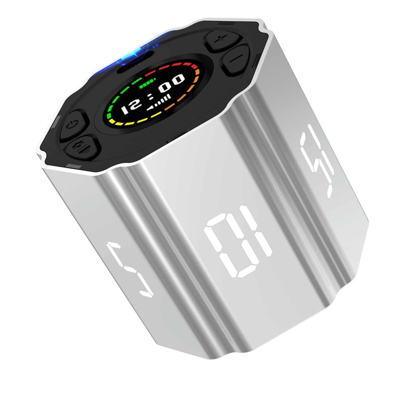 Pomodoro Timer, Digital Cube Timer, Visual &Flip Focus Timer