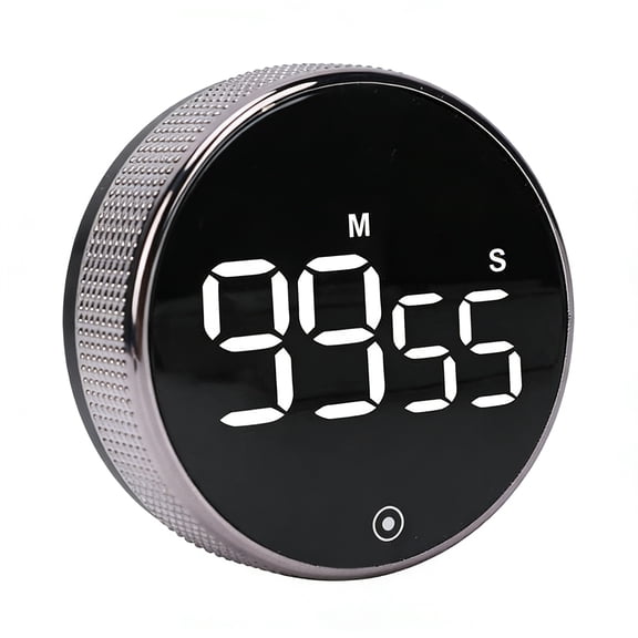 Pomodoro Timer Pomodoro Magnetic Kitchen Timer ,3 Preset Times Large LED Display, Countdown & Count Up Timer for Cooking, Baking