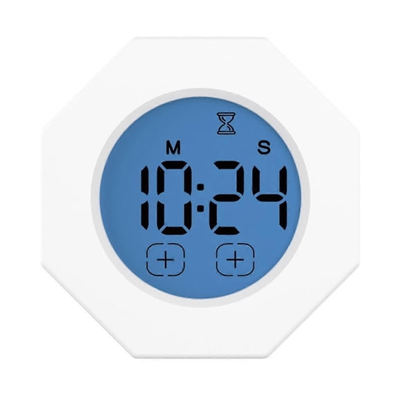 Pomodoro Timer, Productivity Timer Square, Octagonal Gravitational Flip Focus Timer,Mute & Adjustab