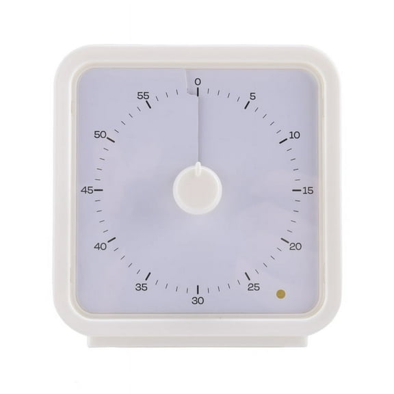 Pomodoro Timer for Kitchen, Time Management Study Classroom Timer, 60-Minute Visual with Silent Operation -A
