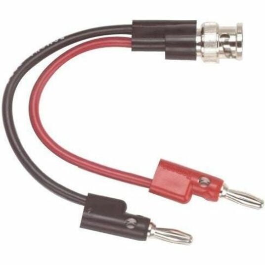 Pomona Electronics BNC Male,30VAC/60VDC,Red/Black 3957