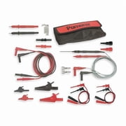 Deluxe Multi-Use DMM Maxi-Kit, Right Angle Banana Plug, 3 ft. 11", Silicone, Red, Black