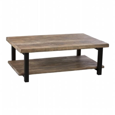 Pomona Large Coffee Table, Rustic Natural