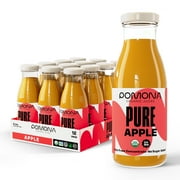 Pomona Organic Juices Apple Juice, 8.4 oz, 12-Pack