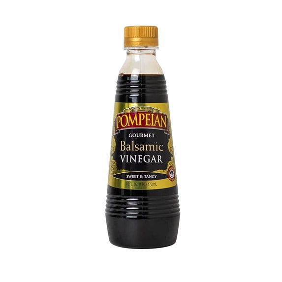 Pompeian Balsamic Vinegar, 16 fl oz Bottle (Pack of 16)