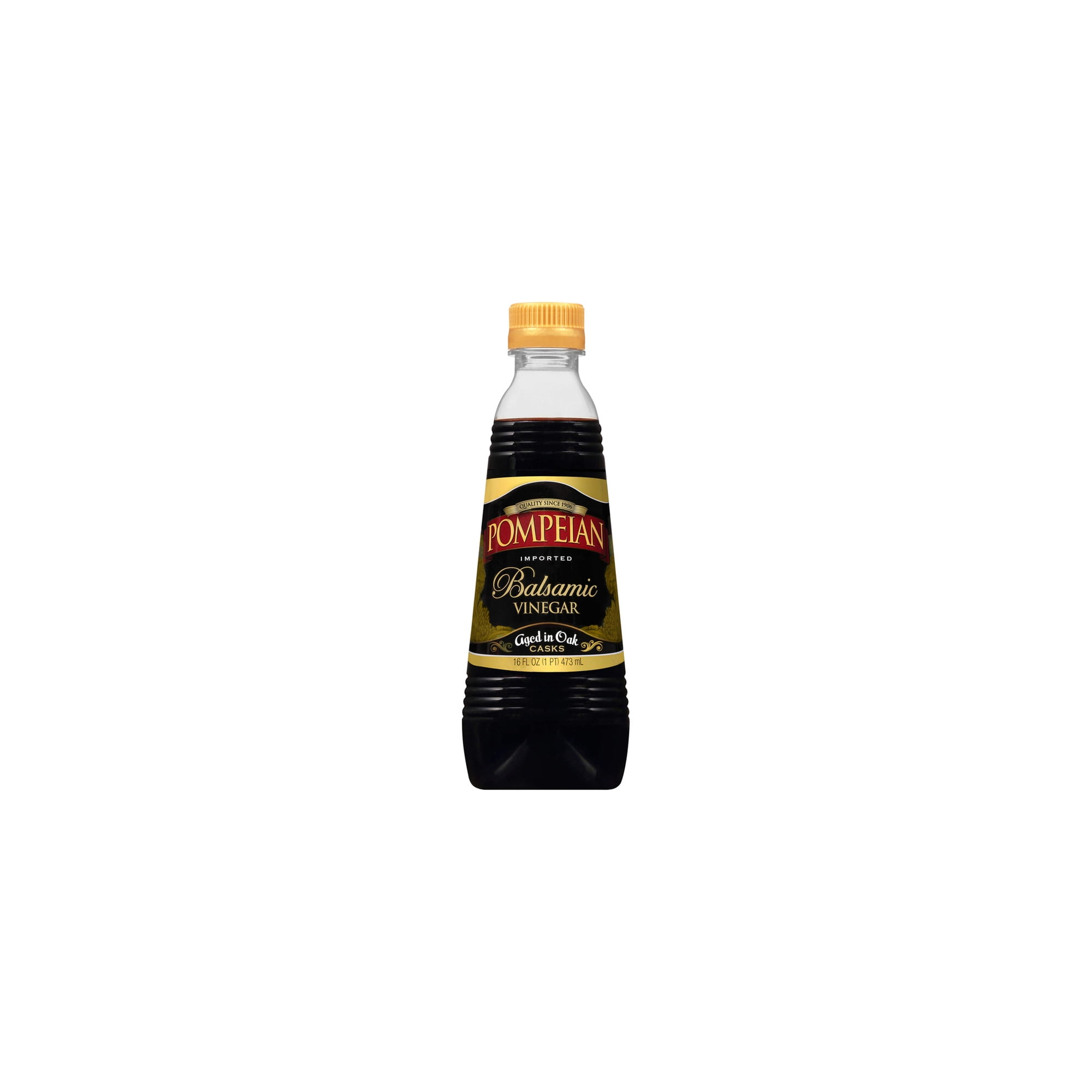 Pompeian Balsamic Vinegar, 16 fl oz Bottle (Pack of 5)