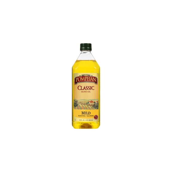 Pompeian Classic Pure Olive Oil (Pack of 32)