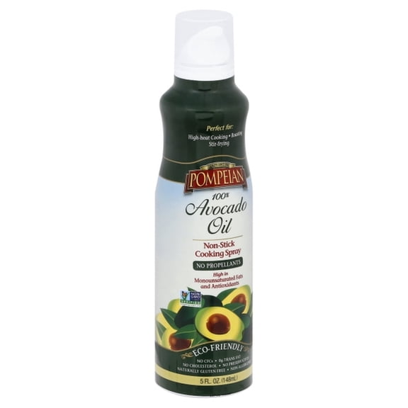 Pompeian Cooking Spray, Avocado Oil, 5 Ounce (Pack of 3)