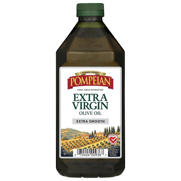 Pompeian Extra Smooth Extra Virgin Olive Oil, 68 fl. oz.