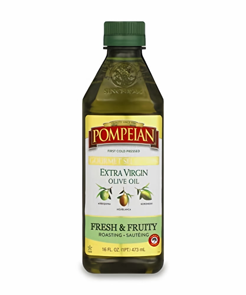 Pompeian Gourmet Selection Extra Virgin Olive Oil 16 oz (Pack of 5)