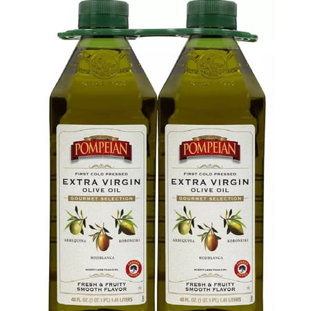 Pompeian Gourmet Selection Extra Virgin Olive Oil - 2Pk/48 Fl Oz
