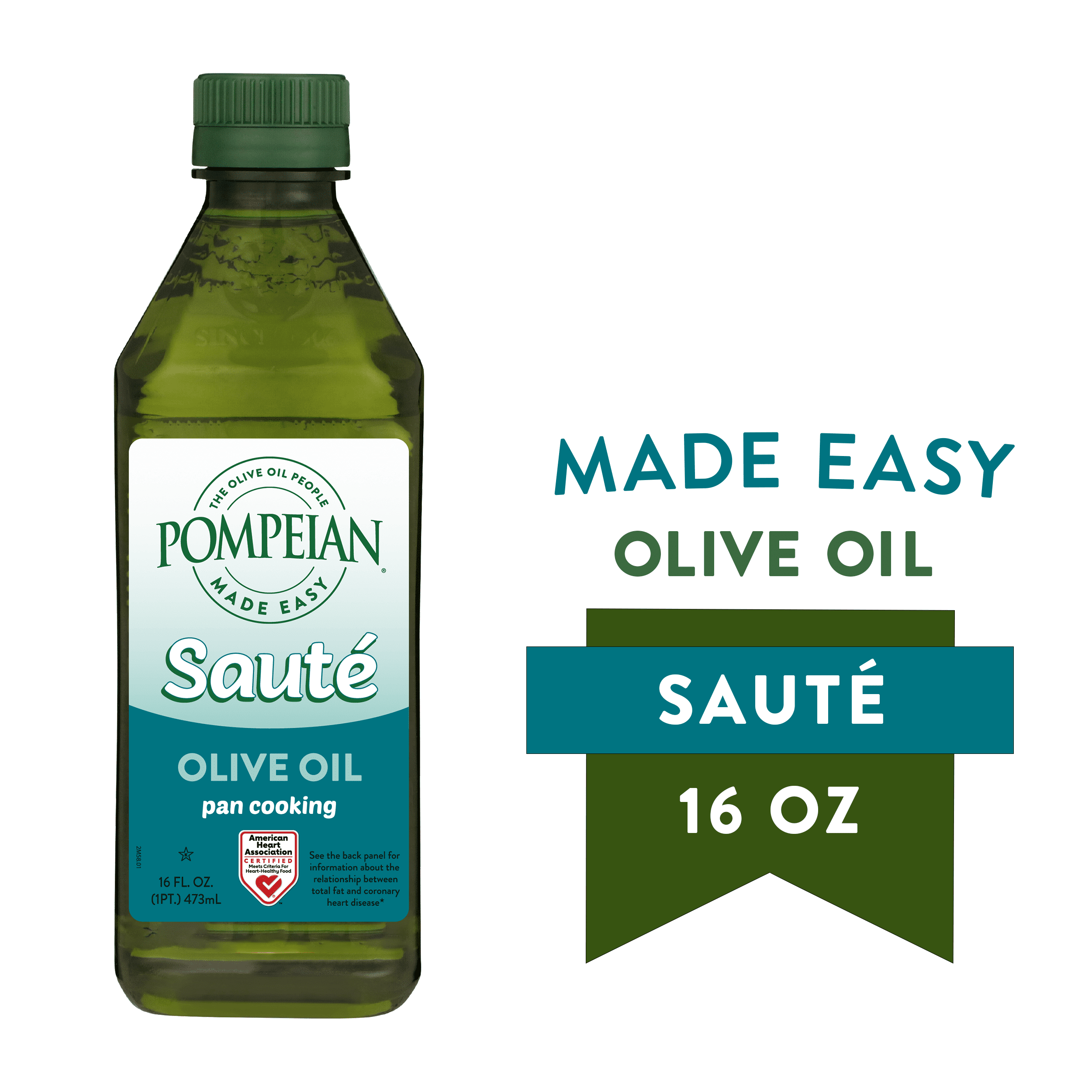 Pompeian Made Easy Sauté Olive Oil 16 fl oz