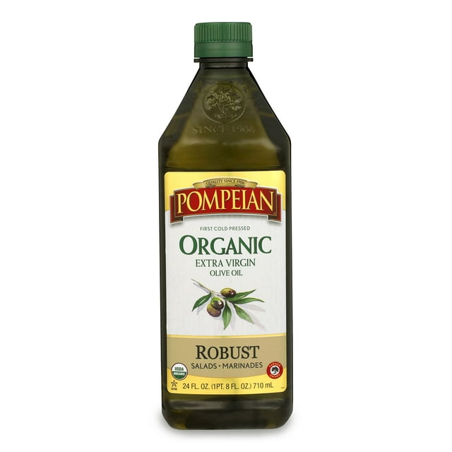 Pompeian® Organic Extra Virgin Olive Oil 24 fl. oz. Bottle