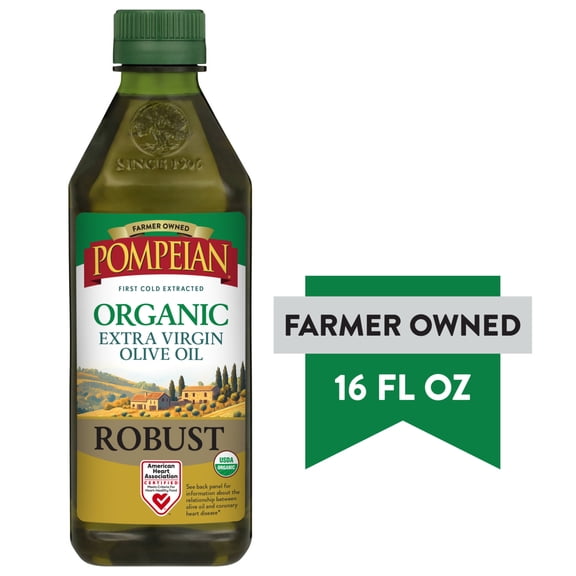 Pompeian Organic Robust Extra Virgin Olive Oil - 16 fl oz
