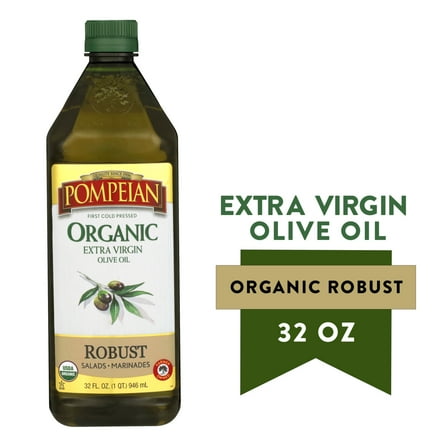 Pompeian Organic Robust Extra Virgin Olive Oil - 32 fl oz
