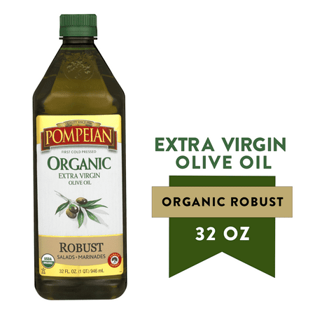 Pompeian Organic Robust Extra Virgin Olive Oil- 32 fl oz