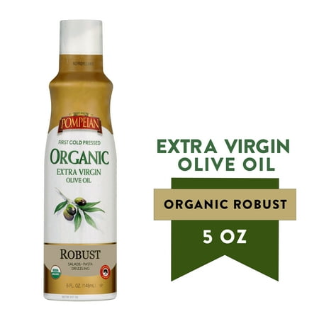 Pompeian Organic Robust Extra Virgin Olive Oil Cooking Spray - 5 fl oz